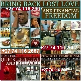 MARRIAGE PROBLEMS-BRING BACK LOST LOVERS IN CAPE TOWN+27 74 116 2667