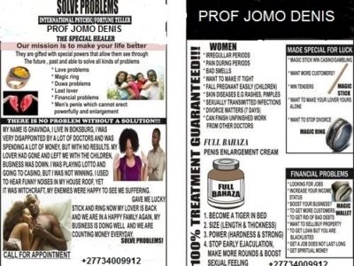 Powerful Traditional Healer And Spell Caster+27734009912