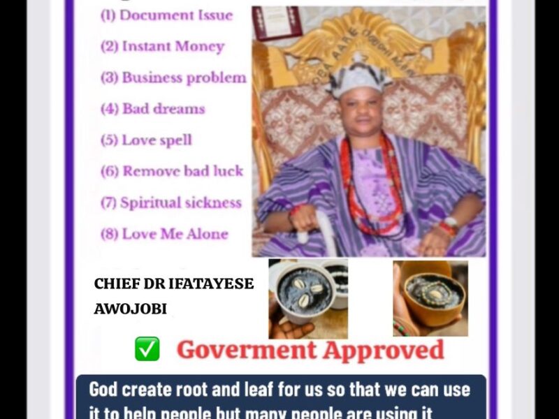 The Best Powerful SpirItual Herbalist Native Doctor IN Nigeria