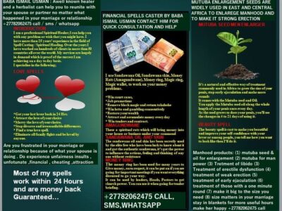 MUTUBA SEED AND OIL PENIS ENLARGEMENT +27670609427 Johannesburg, Benoni, Brakpan, Boksburg, Alberton, Elsberg, primrose, Germiston, springs, Daveyton, Tembisa, Kempton park ,Auckland park ,Parktown, Rosebank ,Nigel, Randburg, Midrand ,Soweto, Olifantsfonte