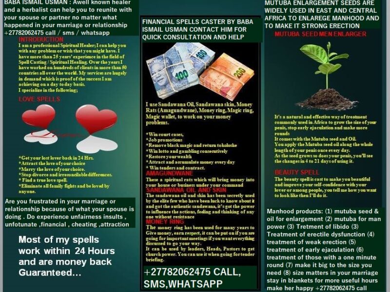 MUTUBA SEED AND OIL PENIS ENLARGEMENT +27670609427 Johannesburg, Benoni, Brakpan, Boksburg, Alberton, Elsberg, primrose, Germiston, springs, Daveyton, Tembisa, Kempton park ,Auckland park ,Parktown, Rosebank ,Nigel, Randburg, Midrand ,Soweto, Olifantsfonte