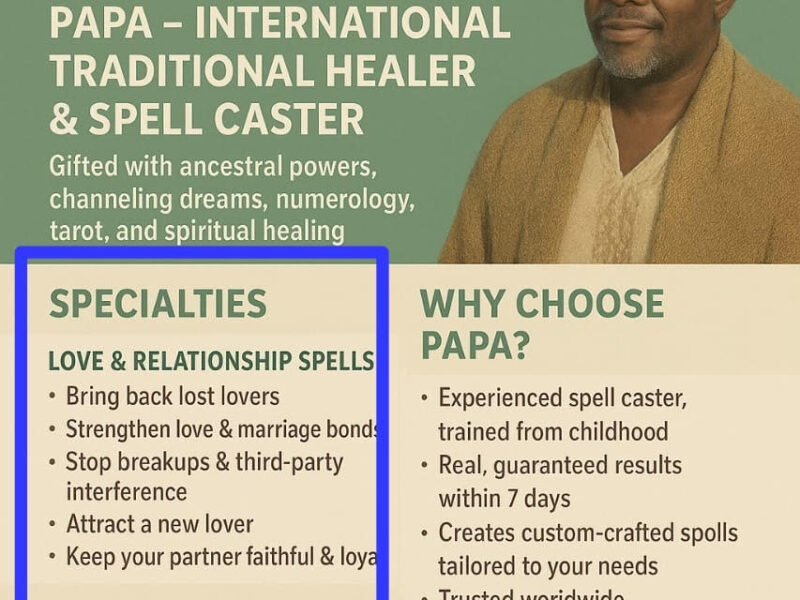 TRUE LOVE SPELL CASTER +27716356648 TRADITIONAL HEALER in polokwane, Mankweng , Pretoria , Dendron , harmaskraal, Seshego, zebediela, Turfloop , Bochum, Elim , Duiwelskloof , mesina ,Ellisras , Giyani , Lebowakgomo , ERMELO, GROBLERSDAL, bela-bela, Lephal
