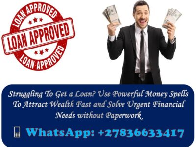 Can’t Get a Loan? Try These Powerful Money Spells That Work Fast to Attract Wealth Instantly—No Credit Check Required! +27836633417